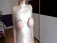 Extreme Tits Punishment,  Wrapped In Plastic