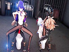 Girls X Monsters And Insects (Mmd Music)