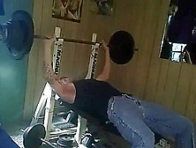 Hot Amateur Milf Rides Husband's Face While He Exercises