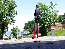 Boots And Leather Tranny Wants You