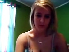 Shy Girl Show On Skype