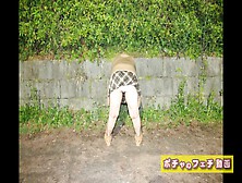 【個人撮影】元カノKumiko 深夜野外露出 フォト