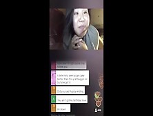 Fat Ass Asian Girl Twerks On Periscope