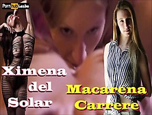 Macarena Carrere Swallows Ximena Del Solar Vagina Licking (Trauma 2017) Lezbian Celeb Mix Of Dykes