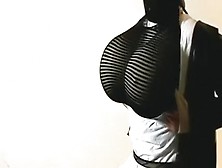 Gf Of Mine Wore Some Tight Top To Show Off Her Big Milk Cans And Her Hawt Arse