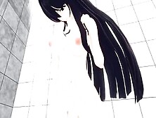 Fairy Tail - Animated Ultear Masturbate Inside Shower (25)