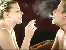 Smoking Domination By A Cute Girl