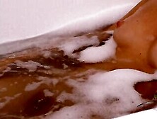 Helen Volga Dildoing In The Bathtub