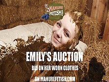 City Girl Emily - Auction - Worn Clothes Covered In Cowshit