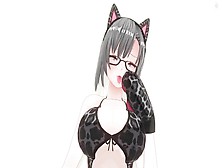 3D Asian Cartoon Neko Slut Has A Beautiful Cums And Does Ahegao