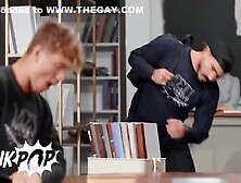 While At The College Library Jock Got His Dick Sucked By His Best Friend 11 Min - Ryan Bailey And Felix Fox