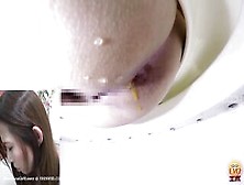 Wet Ass Japanese Girl Pooping In The Toilet