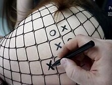Lost Her Pussy In Tic-Tac-Toe.  Cum Inside - Deluxe Bitch