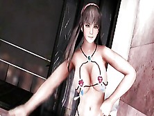 Hitomi 3D Dancing (Doa) Bouncing Boobs