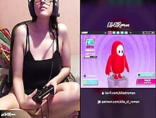 Naughty Naked Streamer Spices Up Her Gaming Sessions With Sexy Toy Play!
