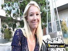 Laura Bentley Indulges On Sucking Lovers Big Cock Before Taking It