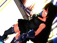 【Mmd】Body To Body With A Light Pilgrimage Demon【R-18】