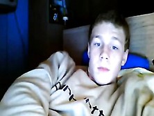 Danish Sexy Boy = Camshow With Cum On Belly+Hand (Boyztube)
