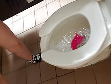 Pink Panty Piss-N-Flush