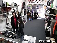 Cute Brunette Woman Giving Blowjob For Money