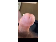 Wax Worm In Pierced Cock