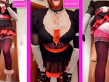 Sissy In Diapers And Small Clitty Shows Off Outfits Compilation - Elisasecrets69