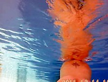 Amateur Beauty Is Swimming Nude On Under Water Spy Cam 3