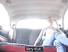 Megan Talerico Fucks The Driver In The Backseat For Free Ride