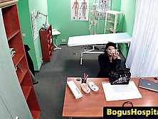 Euro Amateur Patient Doggystyled During The Examination