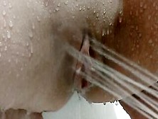 I Spray A Stream Of Shower On My Yummy Labia