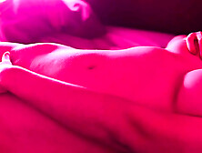 The Teenager Masturbates On His Bed To Neon