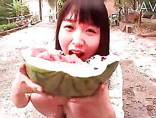 Asian Chick Outdoor Scene 3