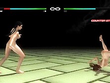 Naked Doa Fights: Kasumi Vs.  Pai - The Rematch