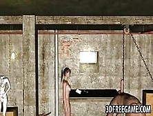 3D Stud Hanging From His Cock Before Getting Fucked