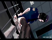 拘置所で刑務官と 中編　With A Female Prison Officer In Jail.  The Second Part,  Ep5-4-2