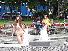 Lucia Love And Her Kinky Friends Adore The Humiliation In The Public