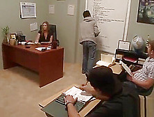 Stunning Milf Gets Fucked In The Office