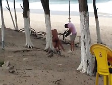 Nicolle Bittencourt Gravando Filme Porno Na Praia Do Recreio Rj