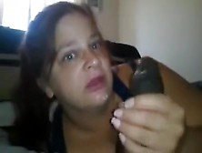 Brunette Milf Loves Big Black Cock In Her Mouth