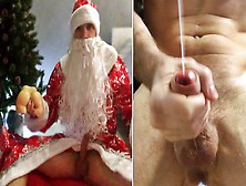 Santa Claus Woke Up After Christmas And Fucked Your Gift! Cum On Your Face!