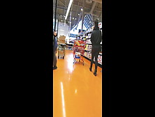 Pawg Lightskin Teeny At The Supermarket