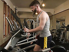 Young Gay Couple Having Nasty Session In The Gym