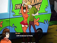 Scooby Doo Velma's Nightmare Shaggy Ripping Velma's Bra! Long Tits