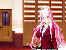 [Cm3D2] Pink Haired Dame In Uniform