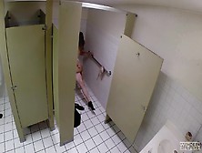 Wicked - Couple Has Sex In Public Bathroom