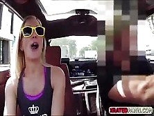 Lovely Blonde Woman Tries To Sell Her Car But Instead Sells Her Pussy For Extra Cash Too
