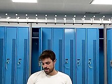 Public Locker Room Wank