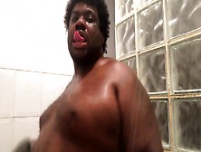 Striptease In The Shower