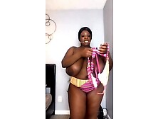 Solo Ebony Big Tits Try On Haul
