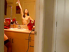Round Ass Kristina Rose Bends Over And Takes It From The Back Door